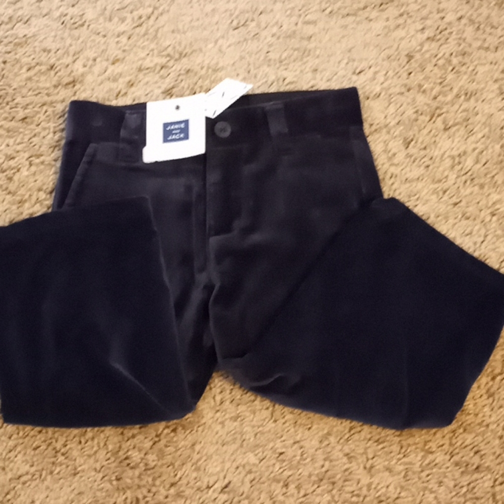 Navy velvet Pants